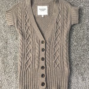 Abercrombie short sleeve sweater